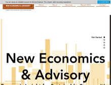 Tablet Screenshot of new-econ.net